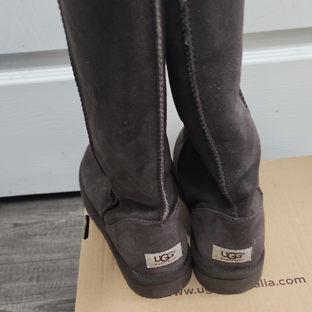 UGG Black Suede Boots